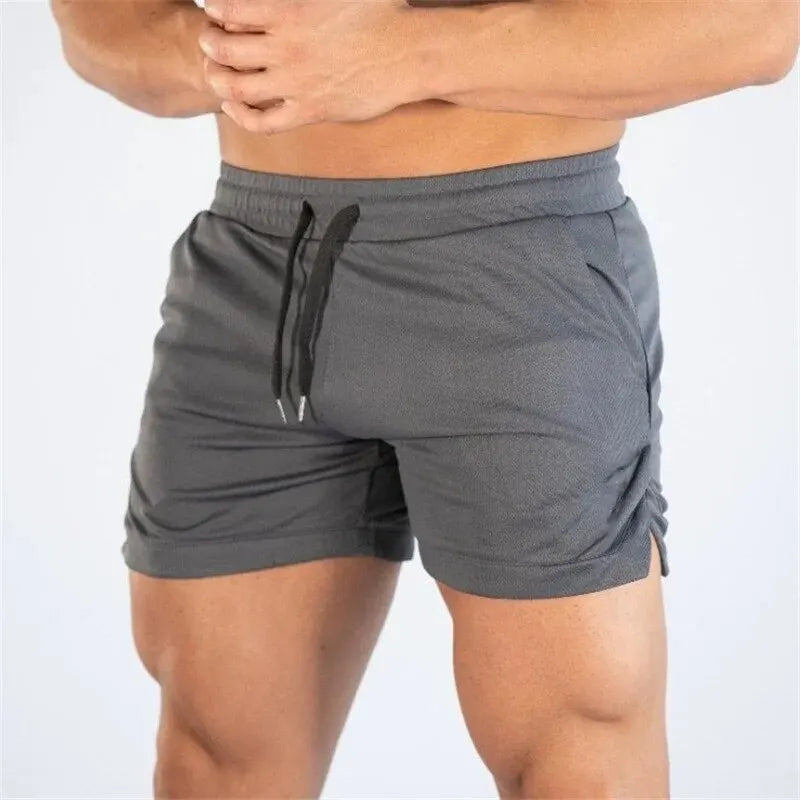 Kurze Sporthose für Herren Fitness Gym Laufen Jogging Wandern Sommer Leicht Atmungsaktiv Schnell Trocknend – Shorts Sportswear Performance | Herrenmode Sport Premium
