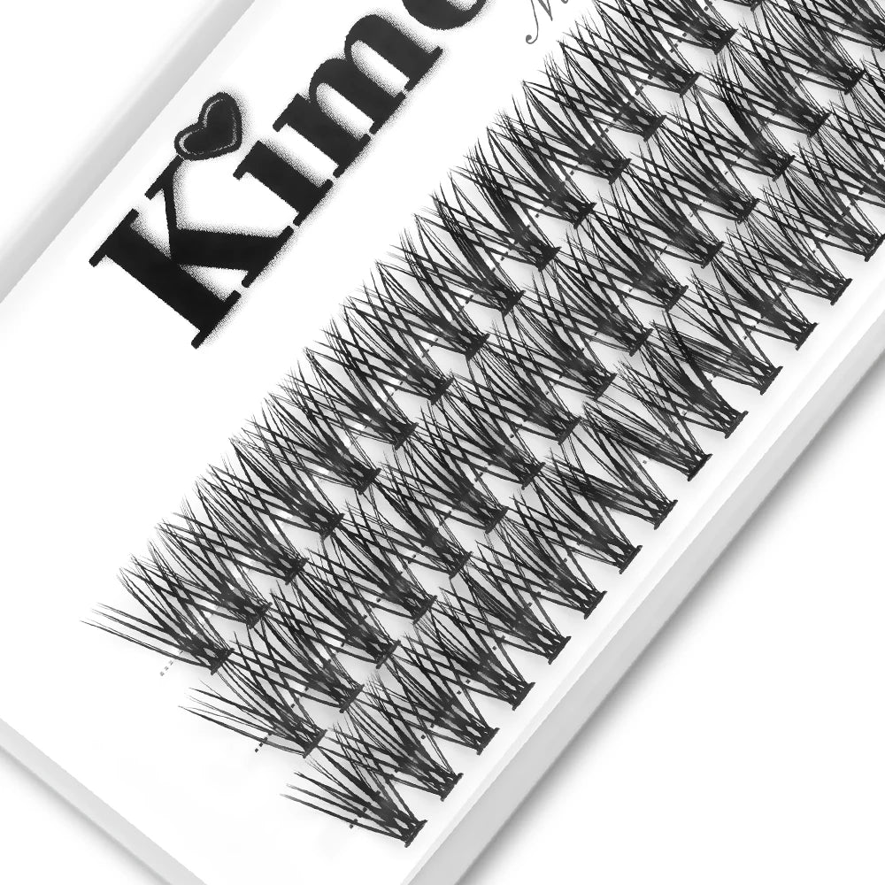 Faux Cils Kimcci 3D Russian Volume – 60 Bundles | Extensions Mink Individuelles Naturelles