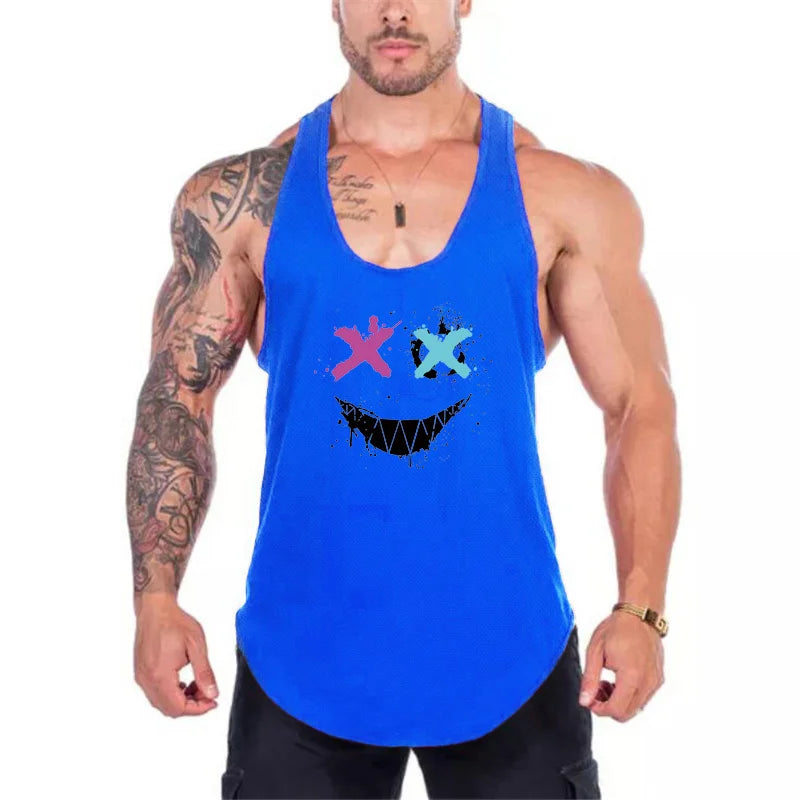 Débardeur Homme Sans Manches Sport – Running Randonnée Fitness Respirant Fraîche | Gilet Sport Mode Homme Été