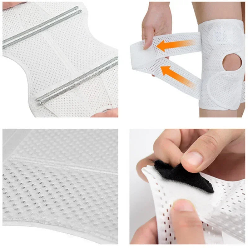 Genouillère Sport Élastique Compressive Unisexe – Maintien Articulations, Arthrite & Protection Genou | Fitness, Volley & Running