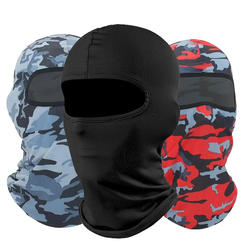 Cagoule Anti-UV Visage Complet - Moto, Vélo, Randonnée & Ski