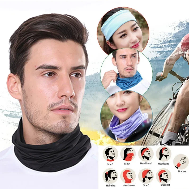 Tour de Cou Multifonction Sport & Outdoor Sans Couture – Cache-Cou, Masque & Bandana | Cyclisme, Randonnée & Quotidien