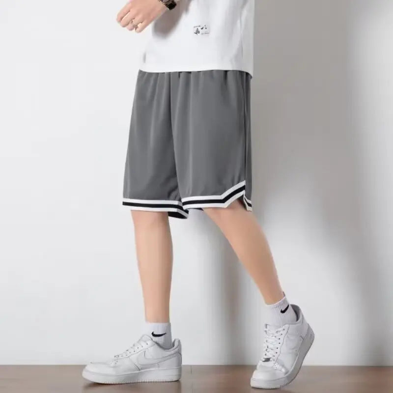 Short Homme Basketball Sport Été Casual Loose Respirant – Style Américain 5 Poches Entraînement | Mode Homme Sport