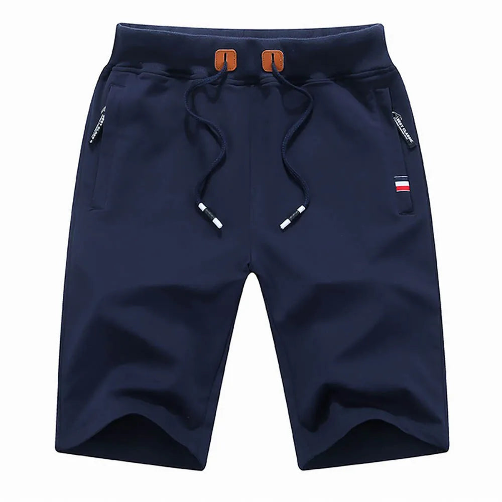 Short Homme Casual Uni Fitness Respirant Cordon Ajustable Été – Pantalon Court Sport Mode Tendance Confortable | Mode Homme Été