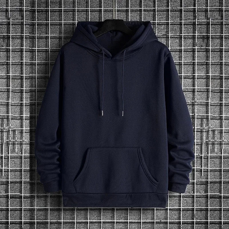 Hoodie Homme Couleur Unie Qualité Premium Capuche Casual Fashion Pullover Maison Outdoor Confortable Intemporel | Sweatshirt Capuche Premium