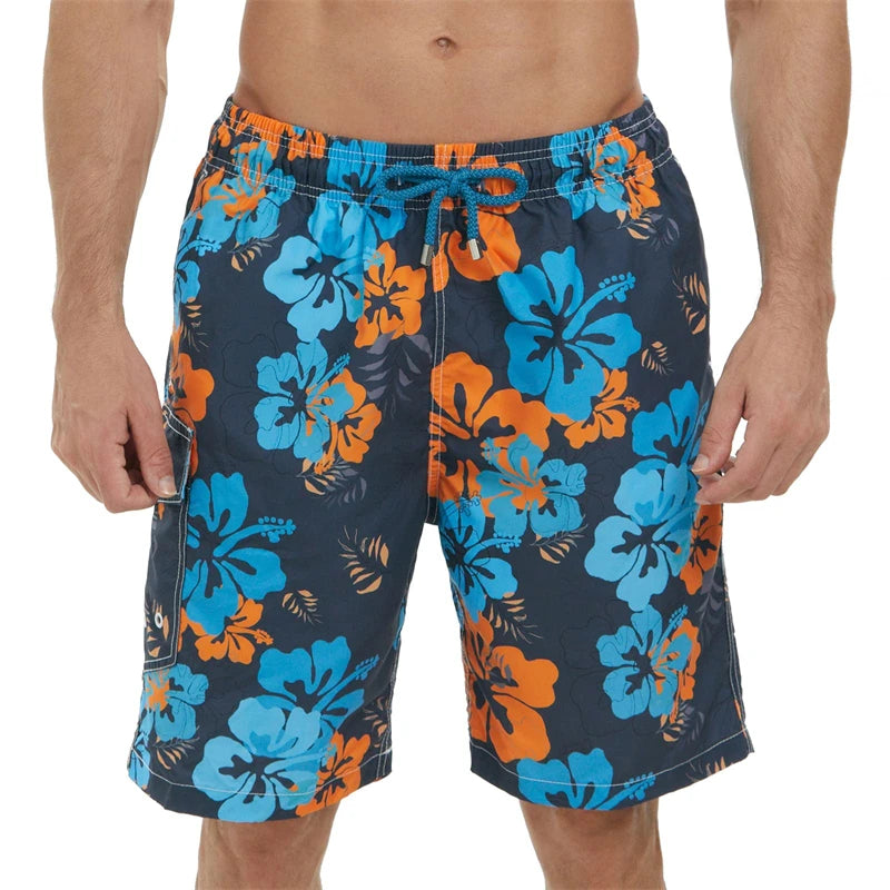 3D-Badehose bedruckt für Herren und Damen – Strandhose Volleyball Sport Gym Sommer