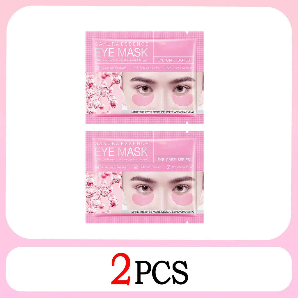 Masque Yeux Collagène Anti-Rides – Patches Hydratants Anti-Cernes Anti-Gonflement Eclat