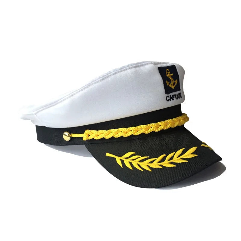 Chapeau Capitaine Marin Adulte – Réglable Homme & Femme | Déguisement & Fête