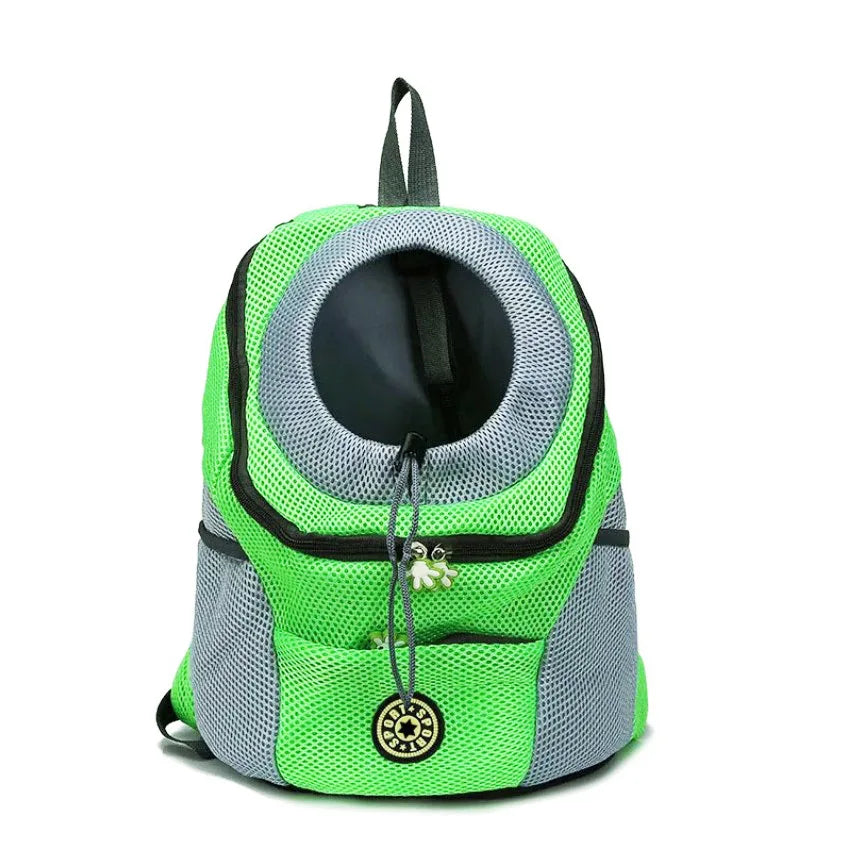 Sac à Dos Transport Chien Chat Randonnée – Respirant Réglé Bandes Réfléchissantes Sécurité