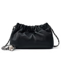 Sac Nuage Cuir Véritable Femme – Mini Sac Épaule Crossbody Chaîne Style Coréen Luxe