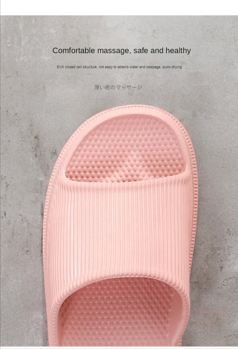 Tongs Cloud EVA Massage Unisexe – Semelle Douce Slides Intérieur Extérieur Été 2025
