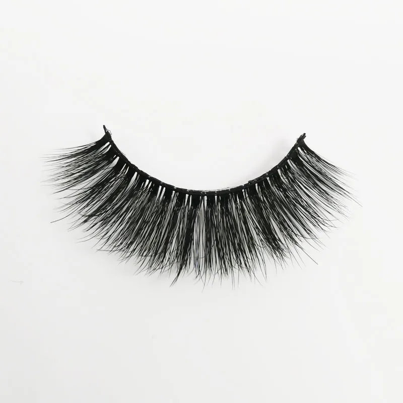 Lot 3 Paires Faux Cils 3D Vison SHIDISHANGPIN – 27 Styles Fluffy Wispy Épais | Cils Faux Faits Main Maquillage Yeux