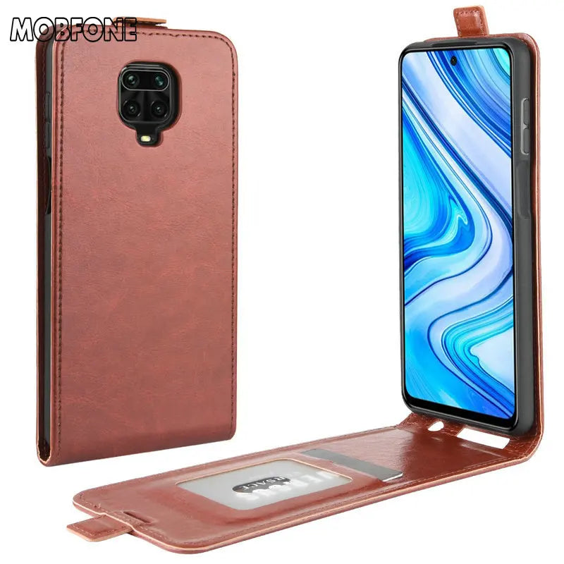 Coque Portefeuille Xiaomi Redmi Note 9 9S 9 Pro 8 7 6 5 – Flip Cuir Protection Complète