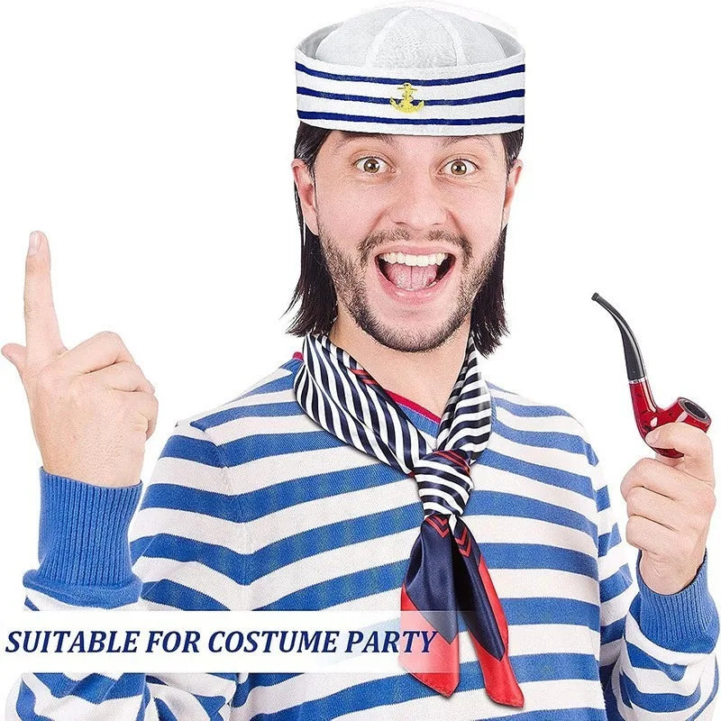 Chapeau Capitaine Marin Adulte – Réglable Homme & Femme | Déguisement & Fête