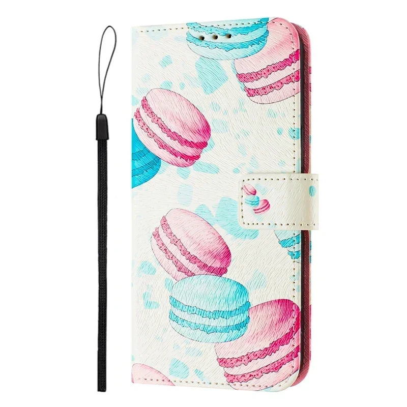 Coque Portefeuille OPPO A5 Pro 5G – Flip Case Cartoon Peint Fantaisie CPH2695
