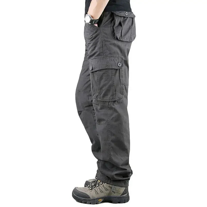 Pantalon Cargo Tactique Homme Coton Camouflage Grande Taille Outdoor Travail Randonnée Résistant Multipoches Confortable Durable – Cargo Tactique Premium Outdoor | Mode Homme Outdoor Tactique Premium