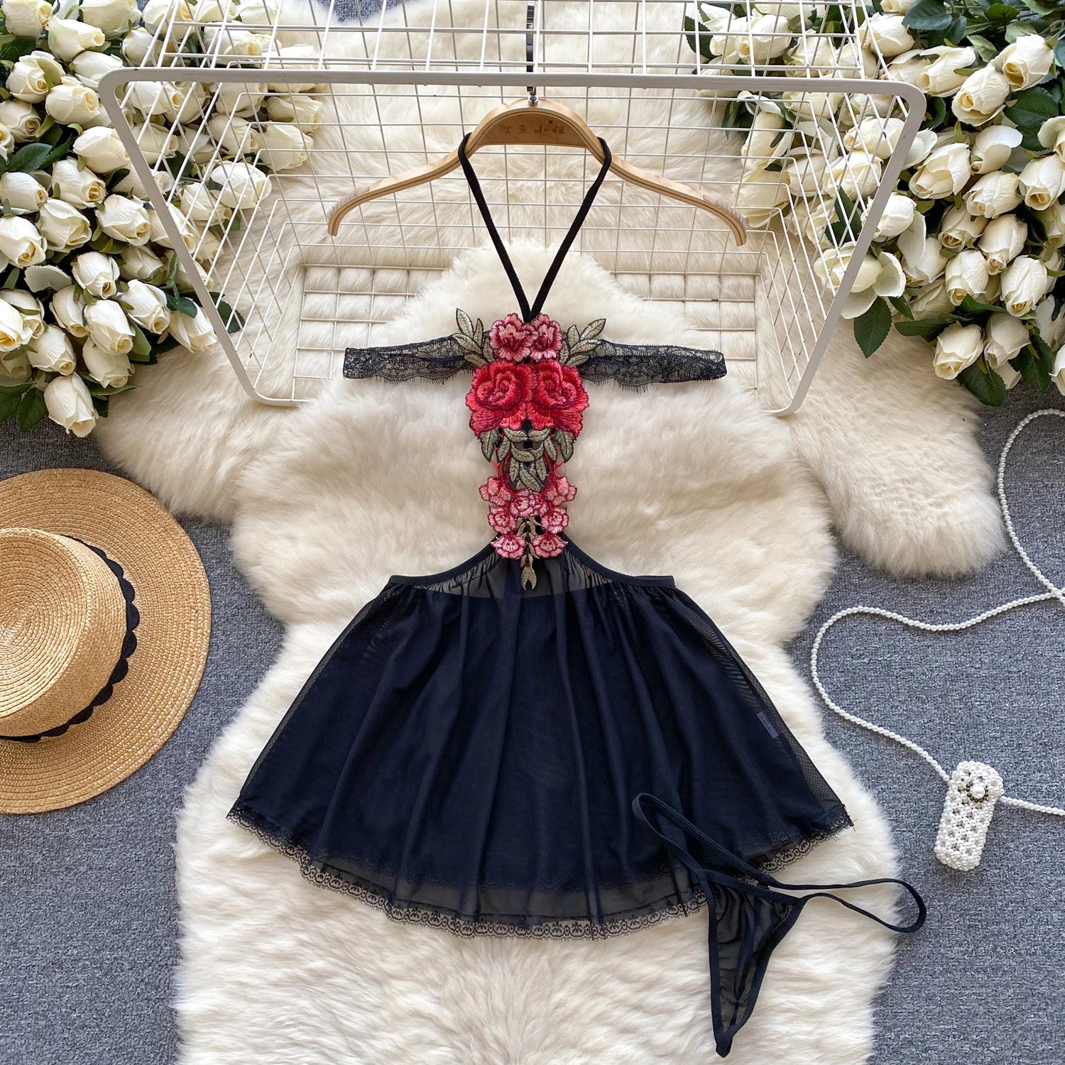 Combinaison Lingerie Femme Sexy Lapin Cosplay Déguisément Dos Nu Ajourné – Costume Roleplay Kawaii | Soirée
