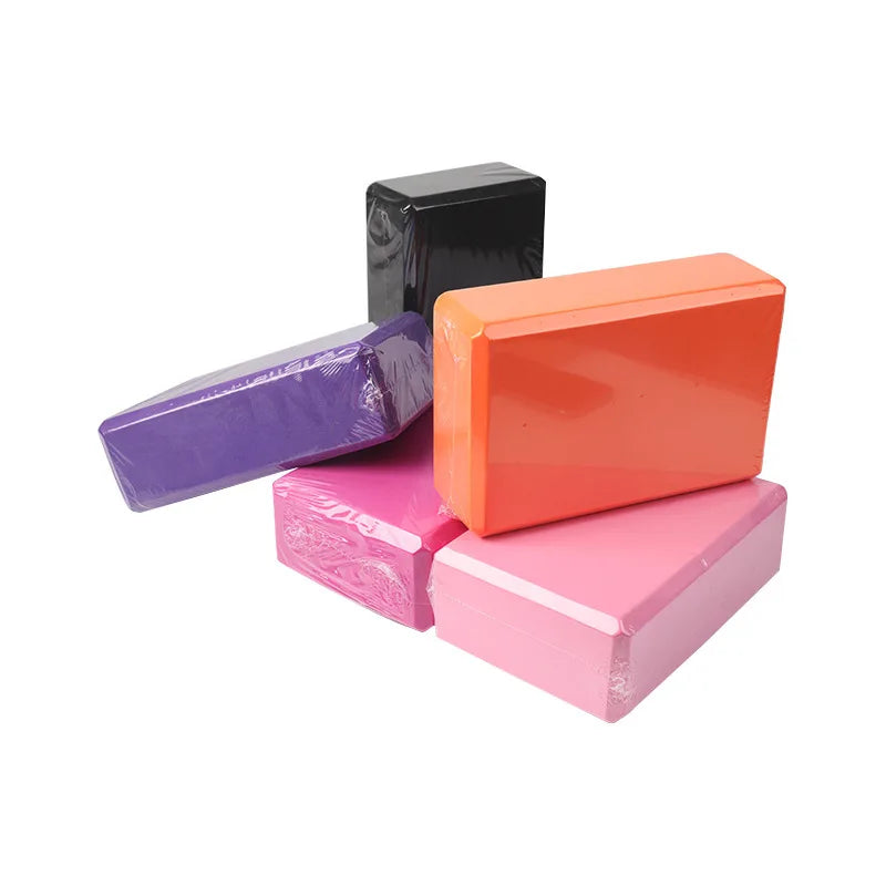 Briques de Yoga EVA Mousse – Bloc Yoga, Pilates & Stretching | Coussin Bolster Fitness & Gym | Gainage & Souplesse