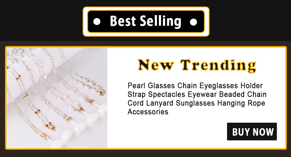 Chaîne de Lunettes Cristal Colorée – Cordon Lunettes de Soleil & Collier Tendance | Accessoire Femme