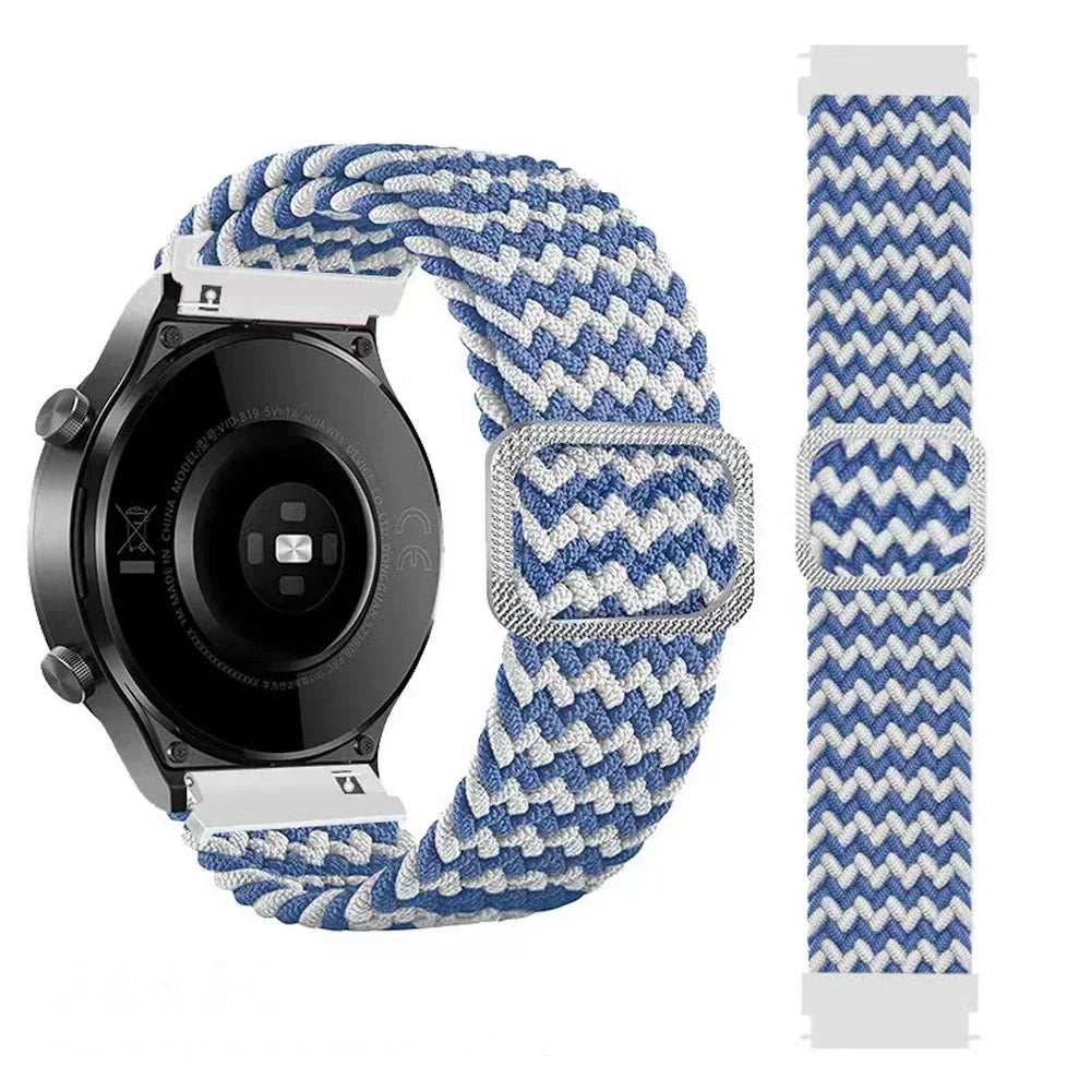 Bracelet Nylon Tressé Magnétique Suunto 20mm & 22mm – Compatible Ocean, Vertical, Race S, 5, 9 Peak Pro DLC & 3 Fitness | Premium