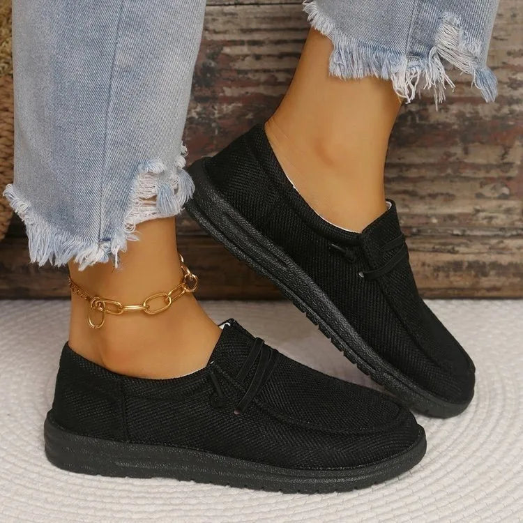 Chaussures Vulcanisées Sport Flat Femme 2025 – Casual Fashion Printemps Automne