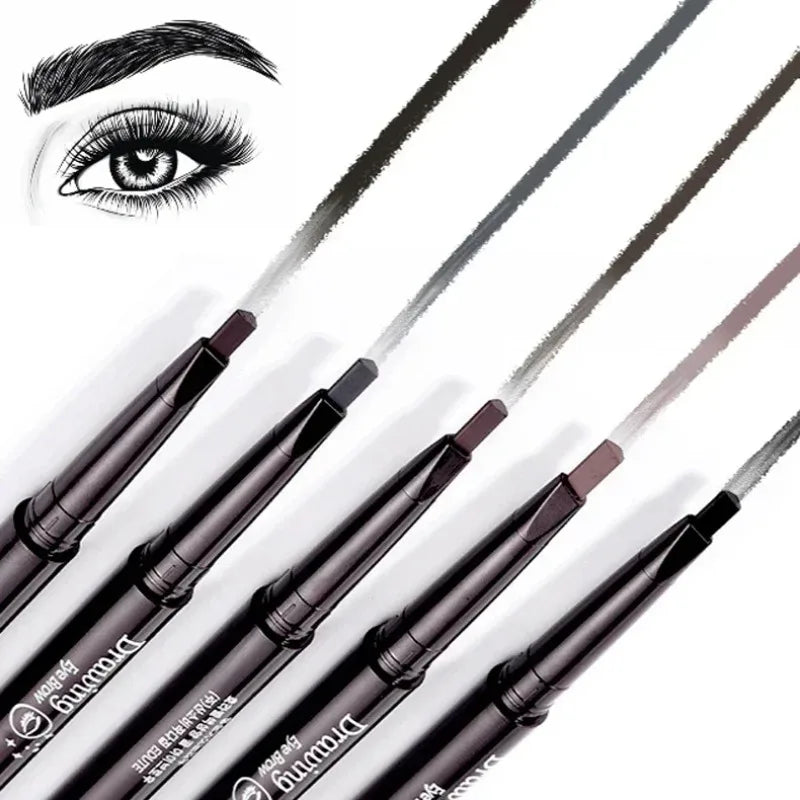 Crayon Sourcils Double Embout – Ultra-Fin Waterproof Longue Tenue | Maquillage Professionnel