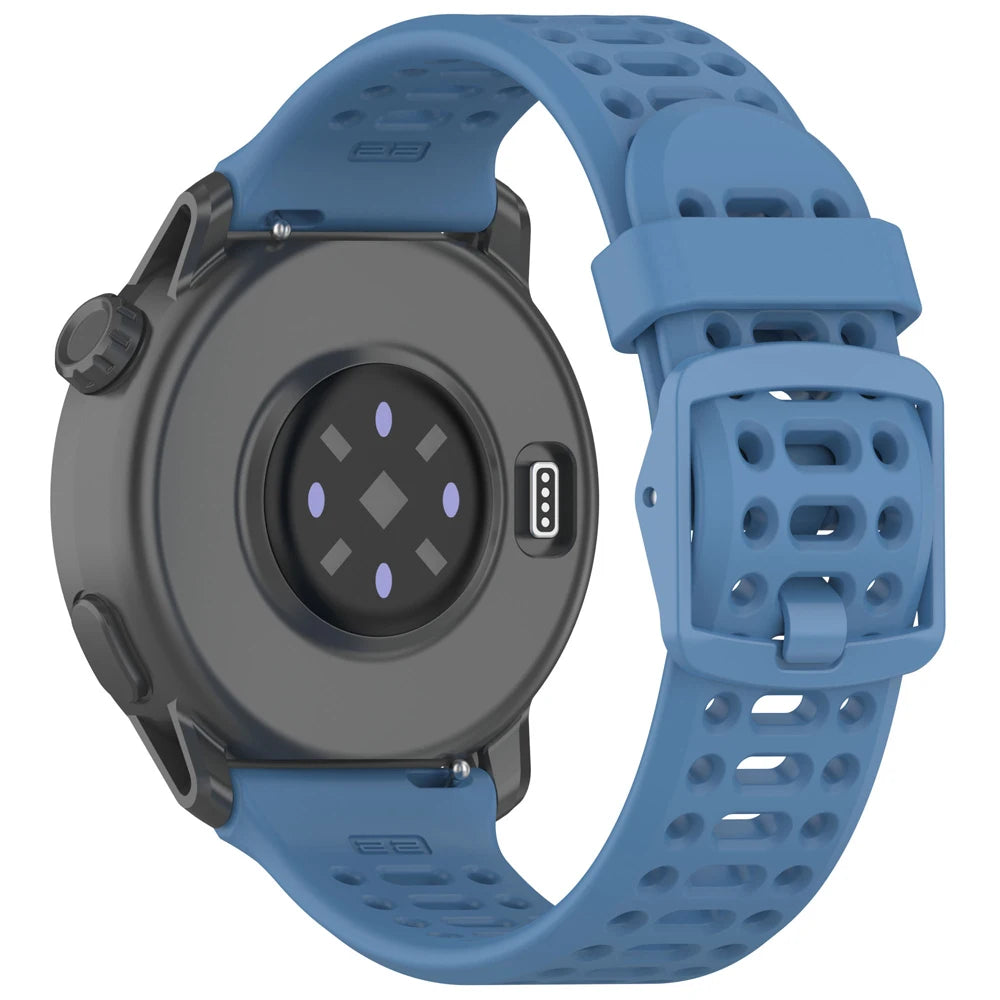 Bracelet Silicone Sport Suunto 20mm & 22mm – Compatible Race S, Vertical, Ocean, 5, 9 Peak Pro & 3 Fitness | Remplacement Premium