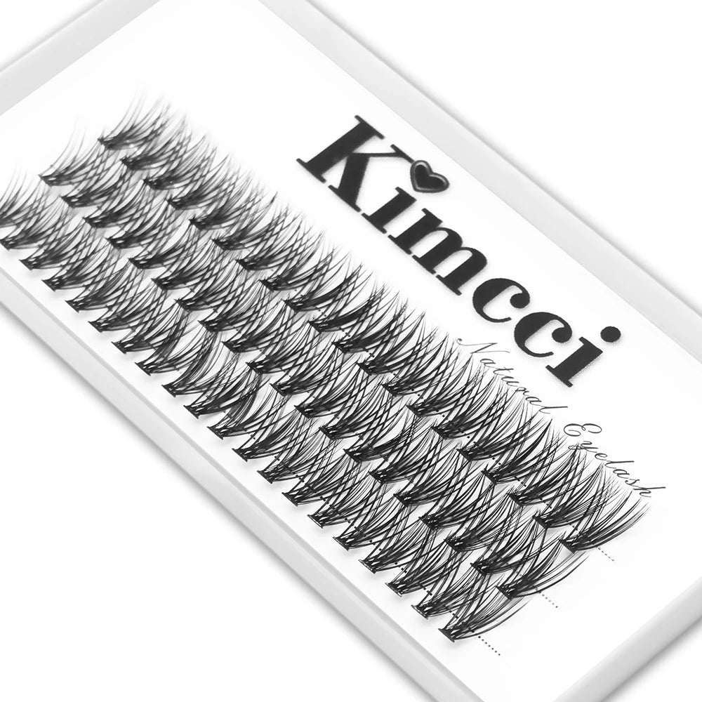 Faux Cils Kimcci 3D Russian Volume – 60 Bundles | Extensions Mink Individuelles Naturelles