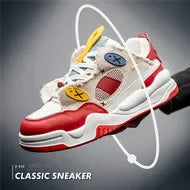 Sneakers Plateforme Vulcanisées Homme – Semelle Épaisse Respirantes Résistantes Sport Casual