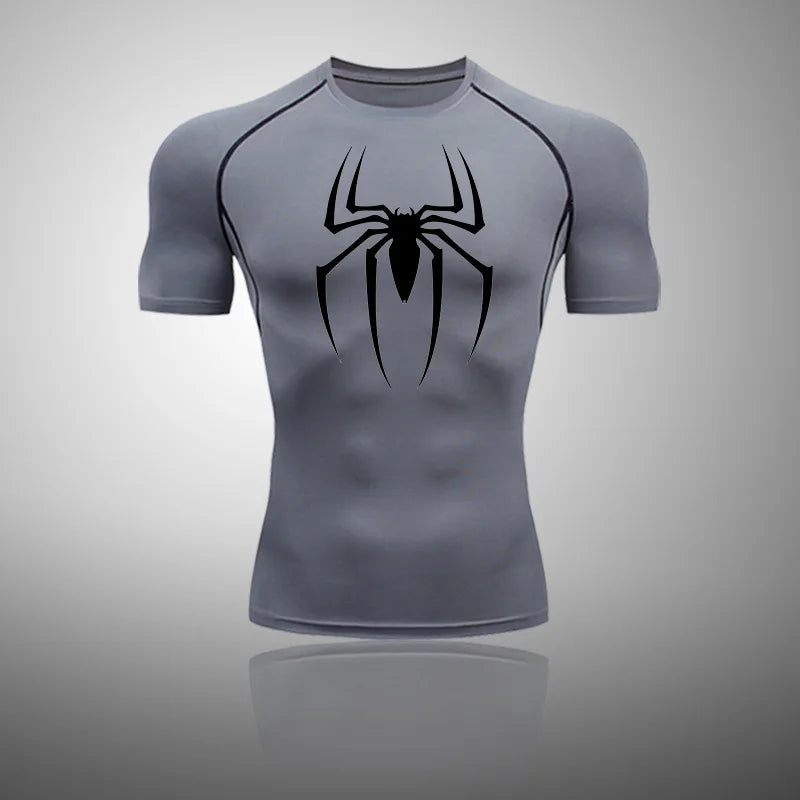 T-Shirt Sport Homme Élastique Séchage Rapide – Col Rond | Musculation, Running & Fitness | Respirant & Gainant