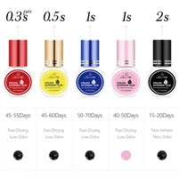 Extensions Cils Individuels ANNAFRIS Korean PBT 8-25mm – Matte Naturel Faux Vison | Fournitures Lashes Professionnel