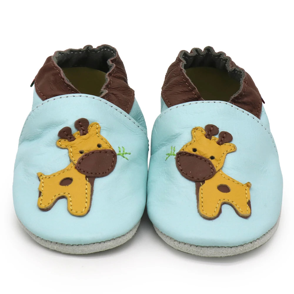 Chaussures Bébé Cuir Mouton Souple Antidérapantes – Premiers Pas Unisexe 0-24 Mois Carozoo