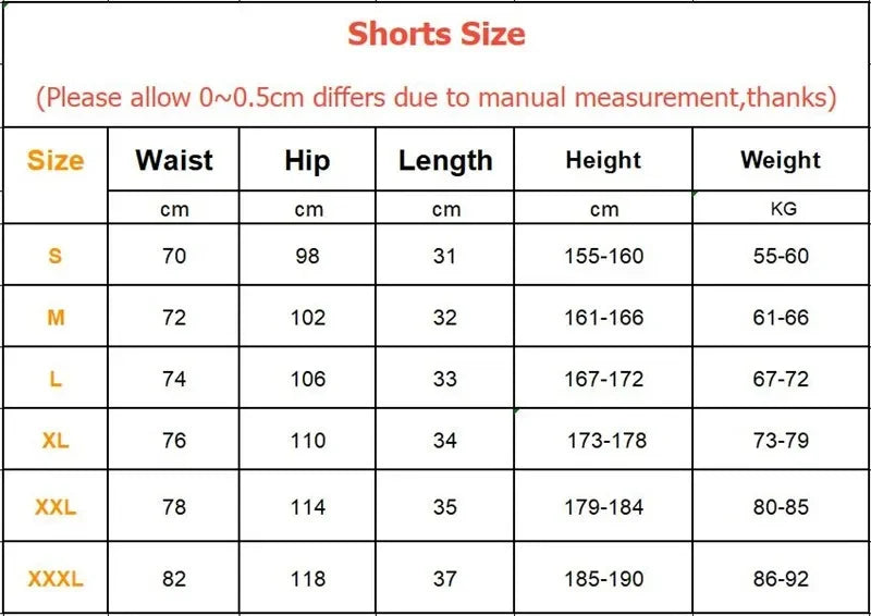 Short Sport Homme 2-en-1 Double Couche Sportswear Entraînement Plage Jogging Gym Running Été Respirant Séchage Rapide Confortable – Short Performance Premium | Mode Homme Sport Premium