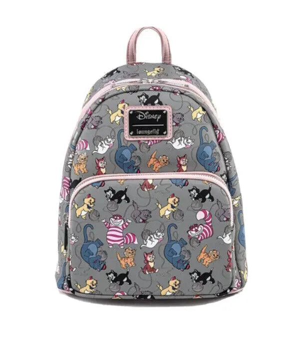 Mini Sac à Dos Femme Aristocats Marie – Sac Épaule Floral Kawaii École Cute