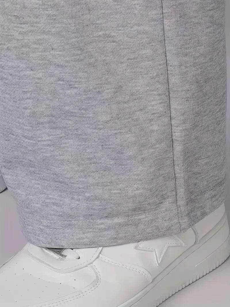 Jogging Homme Jambe Droite Y2K Rétro Loose Fit Hip Hop Casual Grandes Poches – Pantalon Streetwear Confortable Tendance | Mode Homme Urban