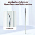 Pinceau Eyeliner Coudé Précision – Correcteur Cernes & Contour Yeux | Outil Cosmétique