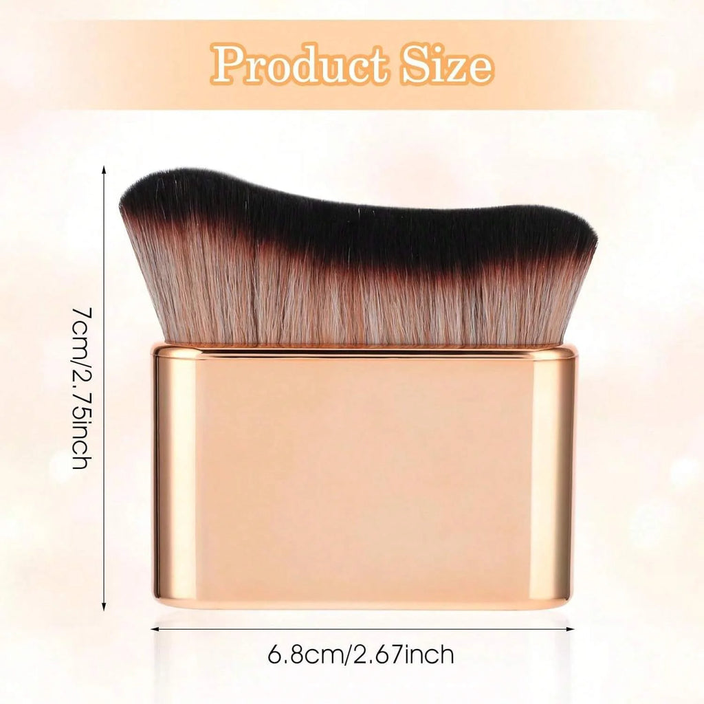 Pinceau Autobronzant Rose Gold – Corps & Jambes | Applicateur Self-Tanning Portable