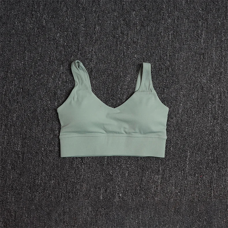 Brassière Sport Femme Dos Nu Sexy – Anti-Choc, Sans Manches | Yoga, Running & Gym | Top Fitness Gainant & Respirant