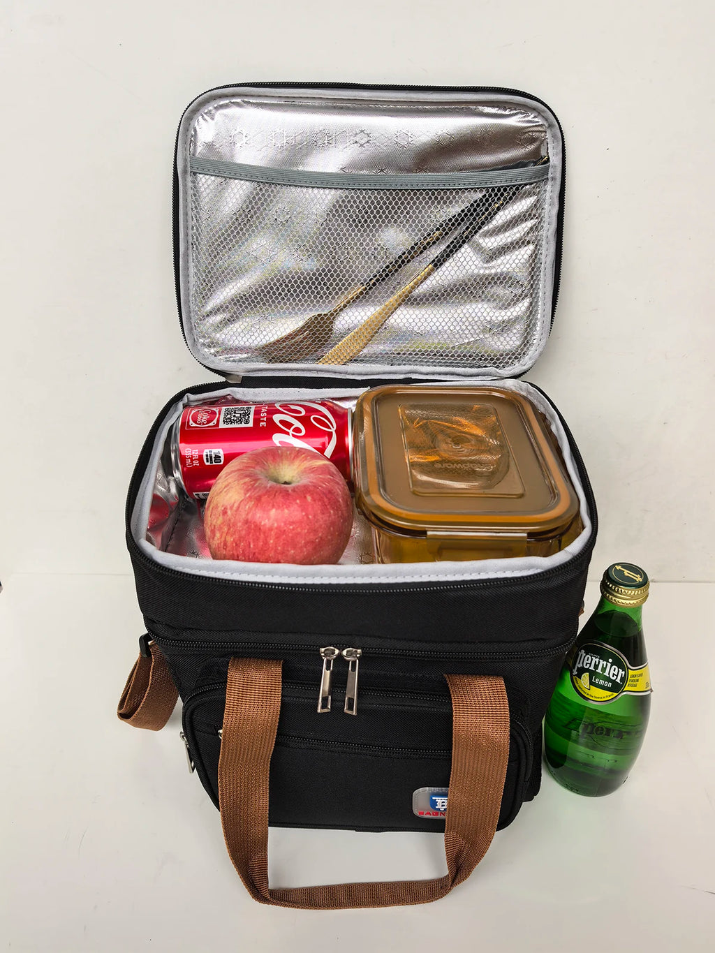 Sac Repas Isotherme – Lunch Bag Pique-Nique Camping Travail École Anti-Fuite Bandoulière