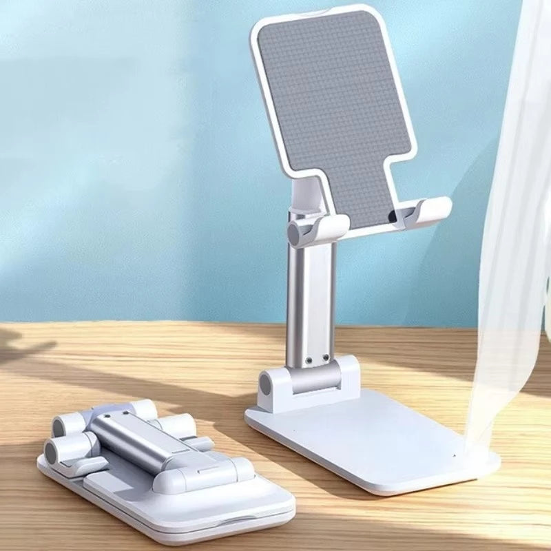Support Téléphone & Tablette Bureau Pliable Réglable – Universel | Smartphone, iPad & PC