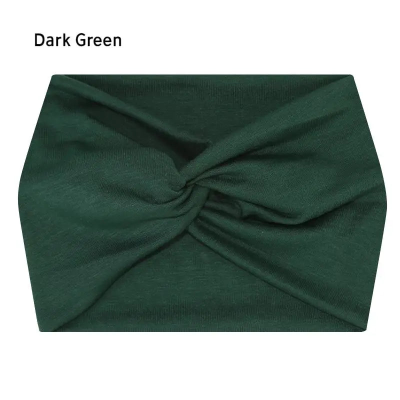 Bandeau Cheveux Large Élastique Femme – Sport, Yoga, Running & Maquillage | Turban Anti-Transpiration | Multiusage Tendance