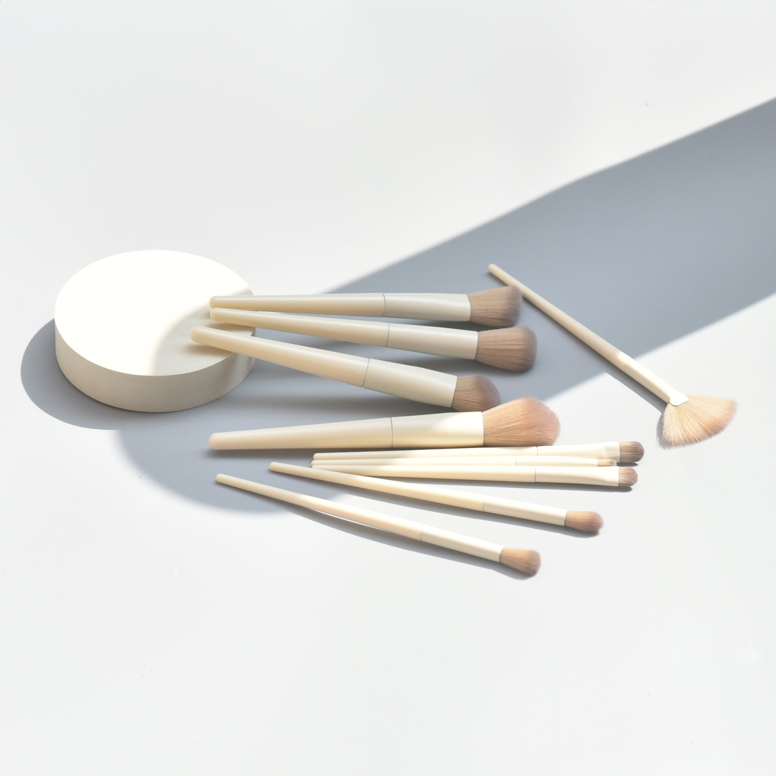 Set de Pinceaux Maquillage Ultra-Doux – Fard à Paupières, Fond de Teint, Poudre & Blush | Femme