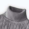 Herren Rollkragenpullover Hochwertig Gestrickt Einfarbig Warm Lässig Wolle Pullover Outdoor Winter Bequem Trendig – Premium Stehkragen Pullover Alle Jahreszeiten | Herrenmode Winter Premium
