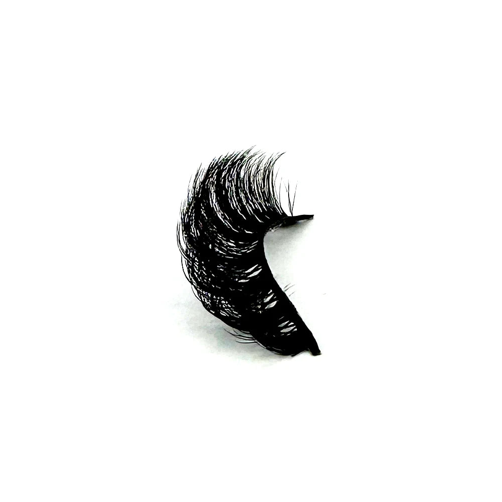 Faux Cils Cat Eye 3D – Lot 5 Paires | Manga Wispy Naturels Courbe D