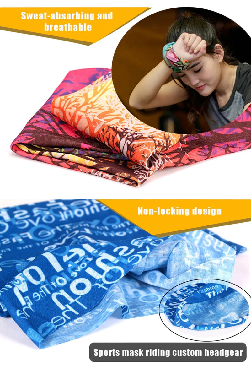 Tour de Cou Cagoule Multifonction – Bandana Sans Couture Coupe-Vent | Vélo, Ski, Moto, Randonnée & Snowboard