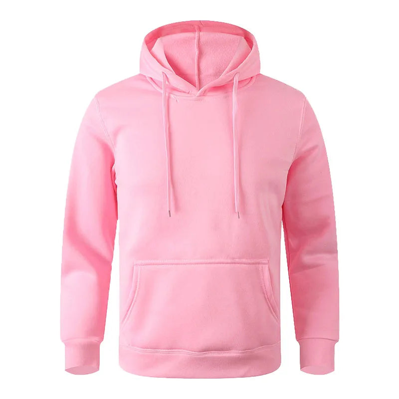 Hoodie Unisexe Homme Femme Polaire Minimaliste Noir Blanc Casual Sport Sweatshirt Capuche Confortable Intemporel | Hoodie Polaire Minimaliste Premium