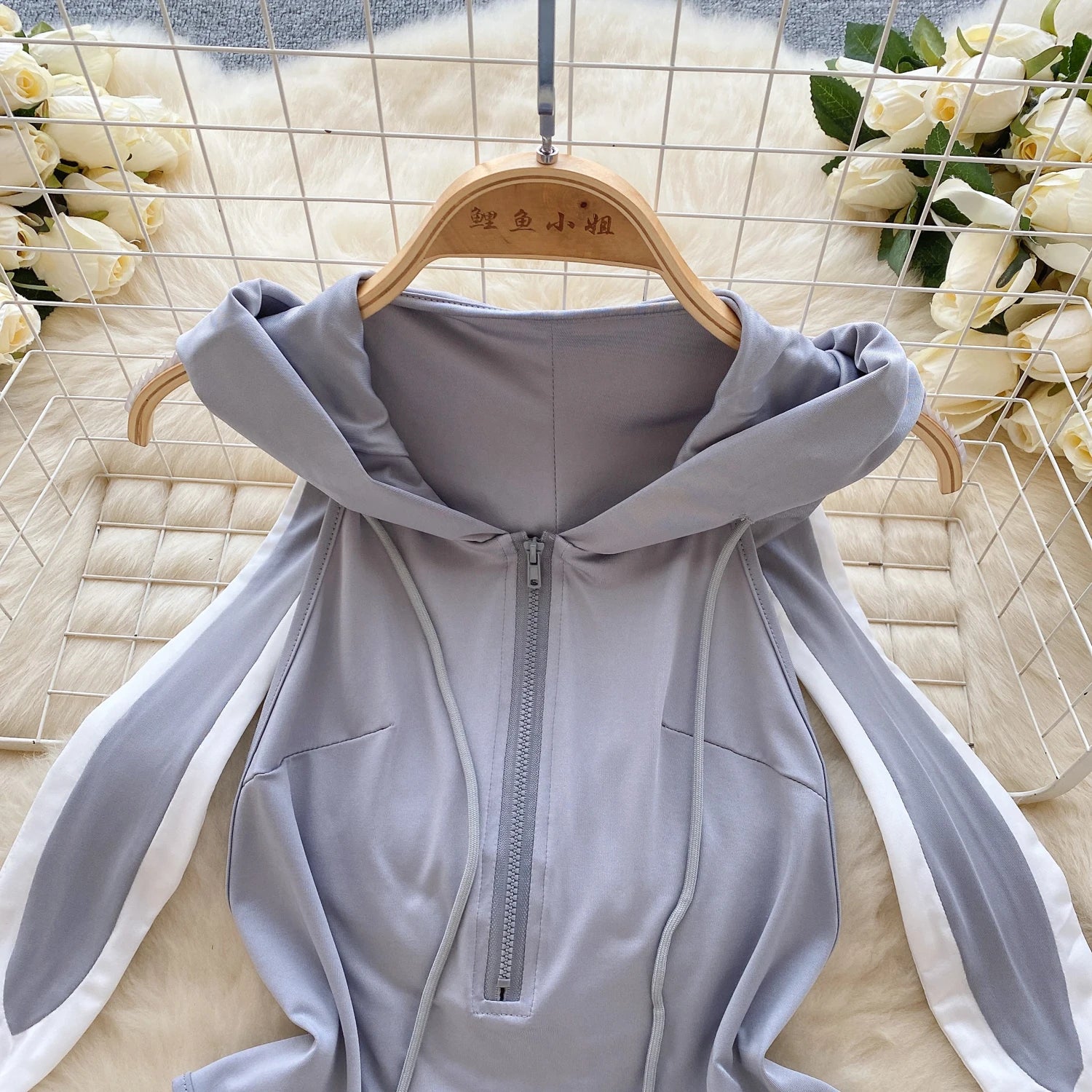 Combinaison Lingerie Femme Sexy Lapin Cosplay Déguisément Dos Nu Ajourné – Costume Roleplay Kawaii | Soirée