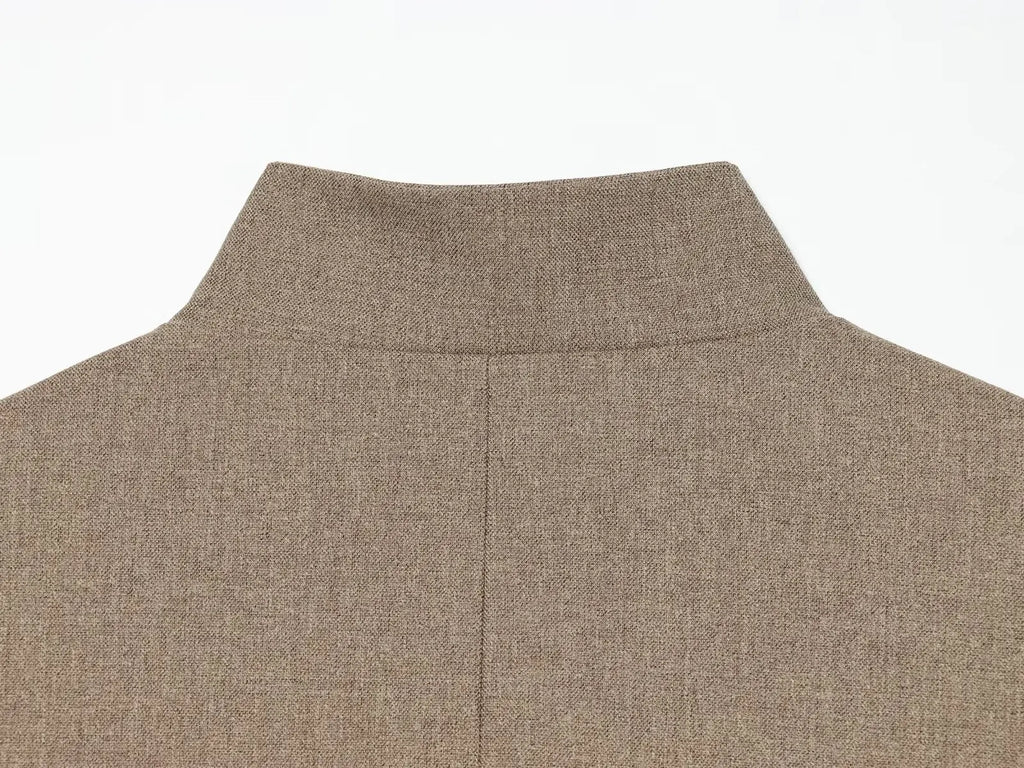 Blazer Femme Élégant Printemps 2026 – Veste Légère Style Street Voyage & Vacances | Tendance Jeune