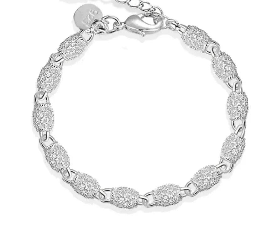 Bracelet Chaîne Torsadée Corde Argent 925 4MM – Unisexe Homme & Femme | Bijou Argent Mode & Élégance Intemporelle | Cadeau Premium