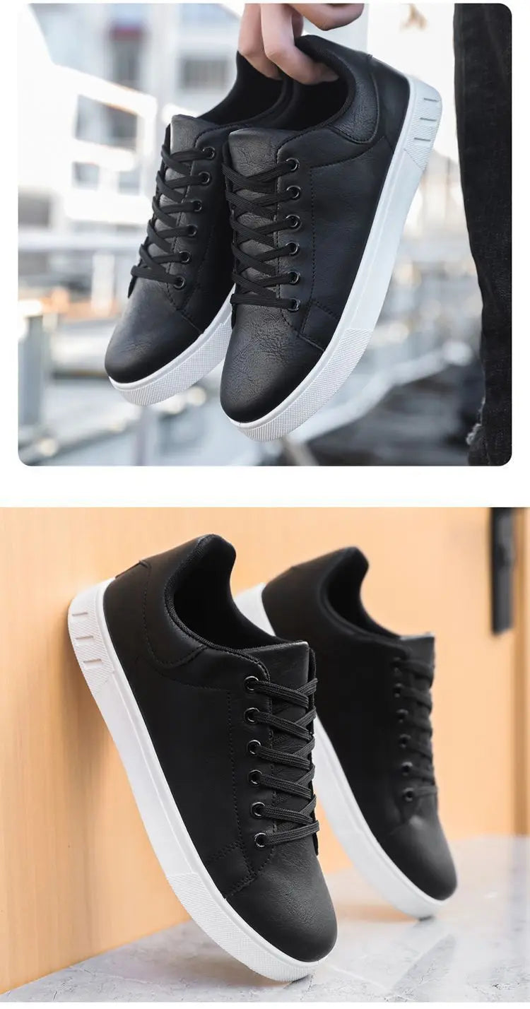 Chaussures Blanches Homme 4 Saisons Respirantes 2026 – Semelle Douce Casual Versatile
